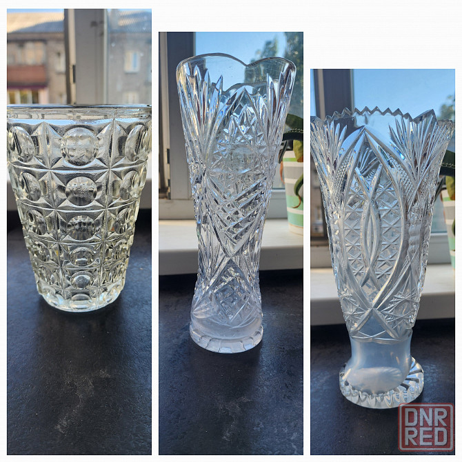 Вазы хрусталь Донецк - изображение 1