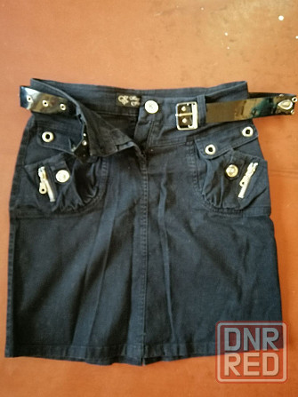 Продам черную юбку р. 46-48 Донецк - изображение 1