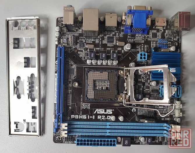 Материнская плата ASUS P8H61-I R2.0 LGA1155 Донецк - изображение 1