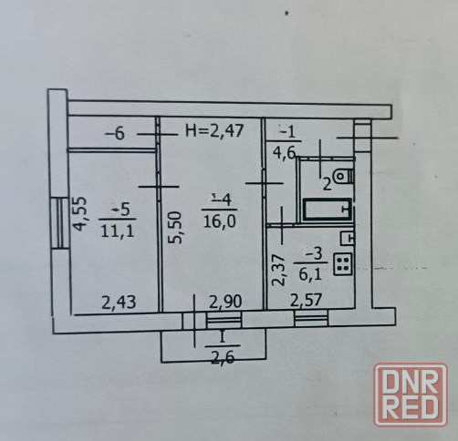 Срочно 2к кв 2эт Центрально-Городской район Макеевка - изображение 1