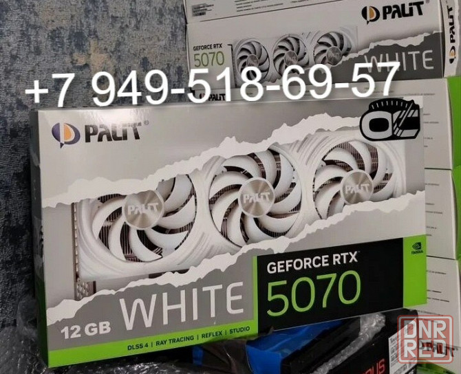 Palit RTX 5070 White OC Донецк - изображение 1