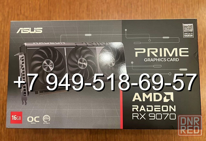 ASUS RX 9070 Prime OC 16GB Донецк - изображение 1