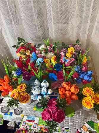 Цветы из мыла. Отличный подарок к 8 марта Донецк