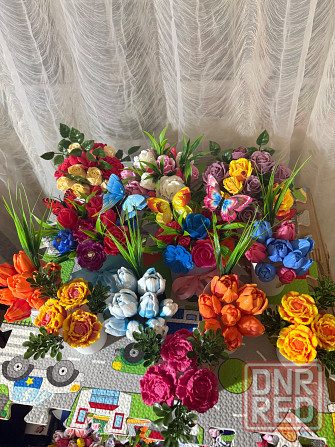 Цветы из мыла. Отличный подарок к 8 марта Донецк - изображение 1