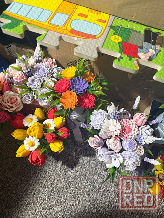 Цветы из мыла. Отличный подарок к 8 марта Донецк - изображение 2