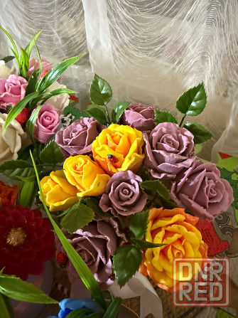 Цветы из мыла. Отличный подарок к 8 марта Донецк - изображение 3