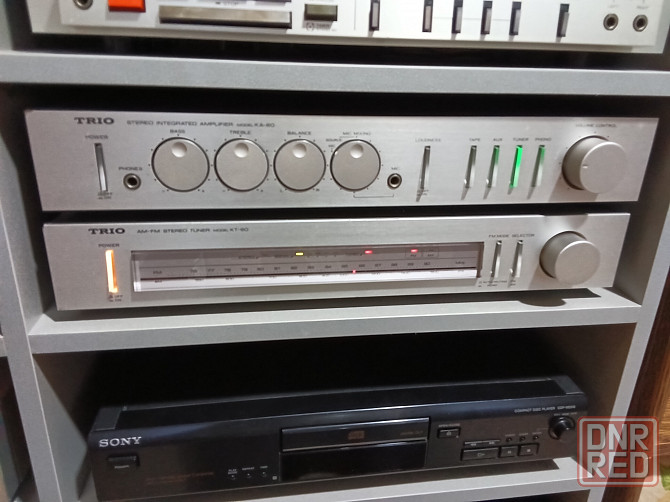 Музыкальный комплект.Trio ka 60.tuner kt 60.колонкиToshiba Луганск - изображение 2