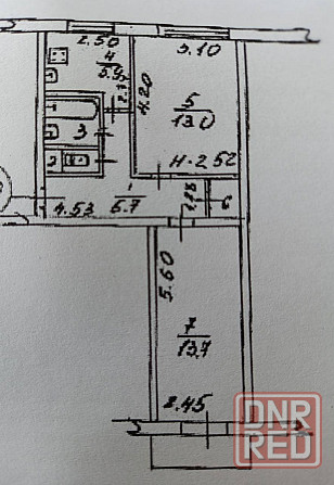 Продаётся 2 х комнатная квартира  в Орджоникидзевском районе по улице Владимирской,рядом с ош10 Мариуполь - изображение 8