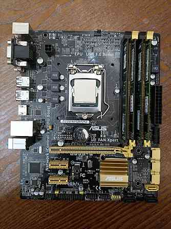 Комплект Asus B85M-G + i5-4570 (сокет 1150) Макеевка