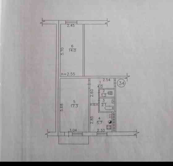 Продам 2-комнатную квартиру по ул.Фомина, дк Куйбышева. Донецк