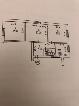 3-х комнатная квартира! Собственник! Донецк