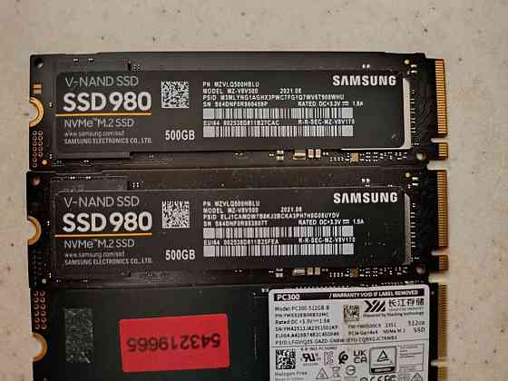 SSD NVME Samsung 512Gb (3,0 и 4,0) Макеевка
