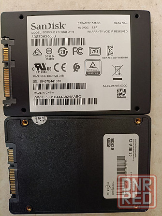 SSD 500Gb 2.5 Макеевка - изображение 2