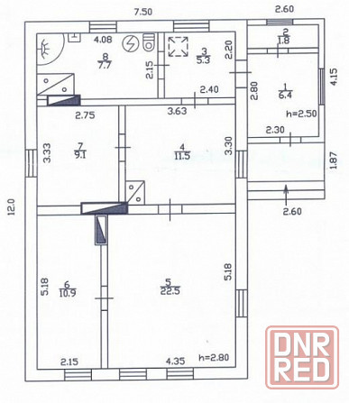 Продам дом в Ленинском р-н ул Полежаково, военное уч-ще Донецк - изображение 9