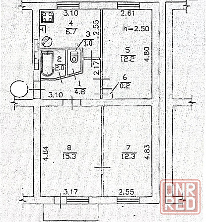 Продажа 3 ком. кв-ры по ул. Армавирская в Пролетарском р-не, г. Донецк Донецк - изображение 1