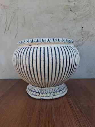 Горшок для цветов из шамотной глины Донецк