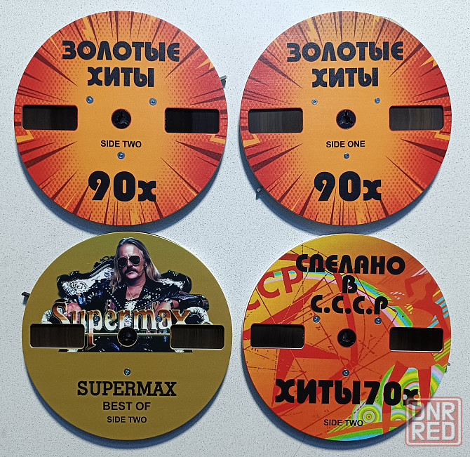 22-е катушки с коробкой и записью Донецк - изображение 6