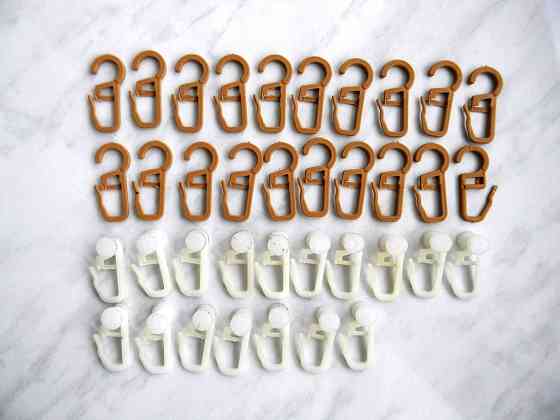 Продам колечки и крепления для штор Макеевка