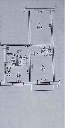 Продажа 2 ком Куйбышевский район пос Октябрьский Донецк