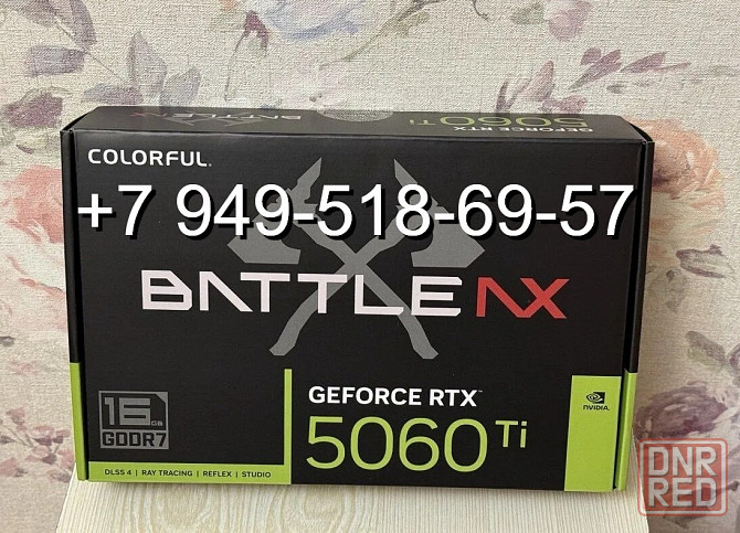 Colorful RTX 5060 Ti Battle AX Duo 16GB Донецк - изображение 1