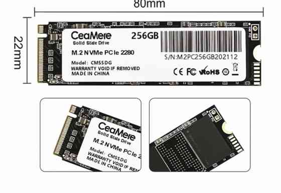 Ssd M.2 Nvme твердотельный накопитель Ceamere 256 гб, M2pc256gb (арт-5924) Донецк