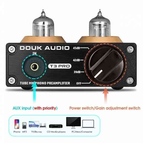Ламповый фонокорректор Douk Audio T3 PRO Донецк