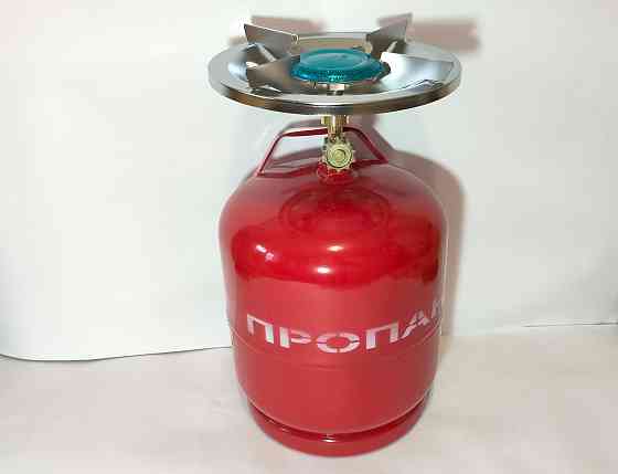 Газовая плита туристическая с баллоном 8 литров (Россия) Донецк