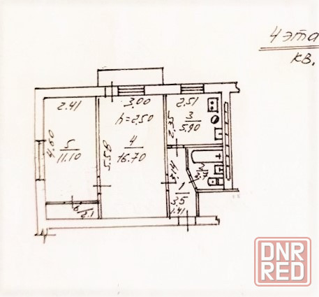 2-х комн. в жилом состоянии, пл. Бакинских Комиссаров/ул. Трудовых Резервов. Донецк - изображение 7