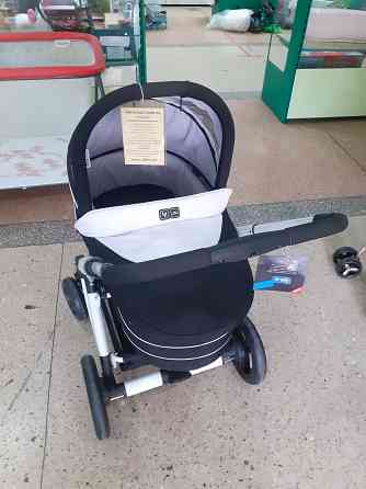 Универсальная коляска 2 в 1 "TURBO 6S", White-black. Донецк