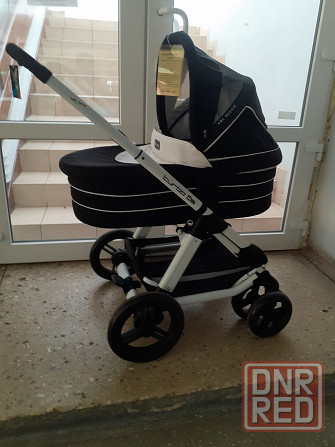 Универсальная коляска 2 в 1 "TURBO 6S", White-black. Донецк - изображение 1