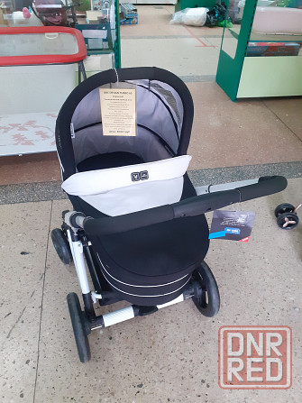 Универсальная коляска 2 в 1 "TURBO 6S", White-black. Донецк - изображение 3