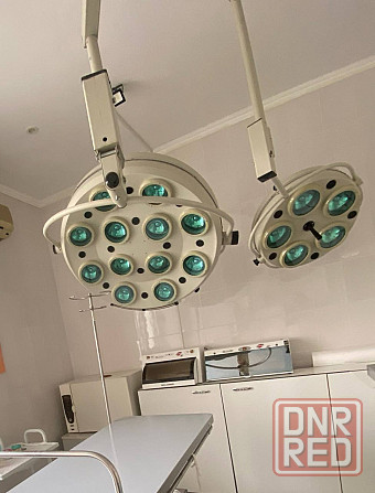 Операционный потолочный светильник двухкупольный (лампа) Донецк - изображение 1