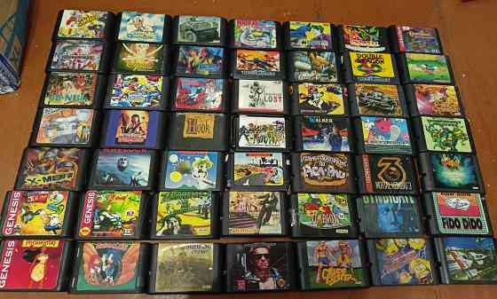 картриджи sega +приставки из 90х,коллекция Макеевка