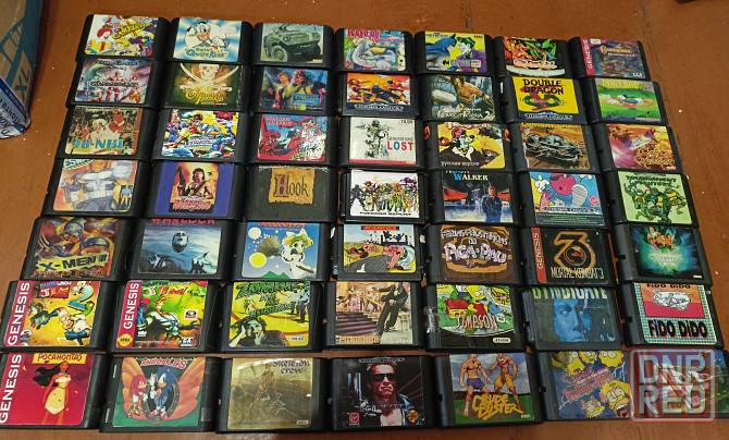 картриджи sega +приставки из 90х,коллекция Макеевка - изображение 5