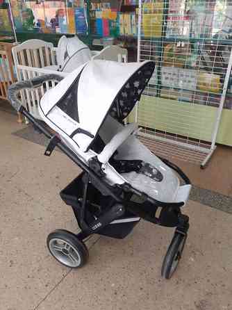 Универсальная коляска 2 в 1 "COBRA", puzzle white. Донецк