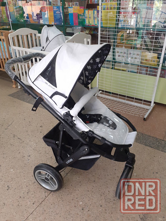 Универсальная коляска 2 в 1 "COBRA", puzzle white. Донецк - изображение 3