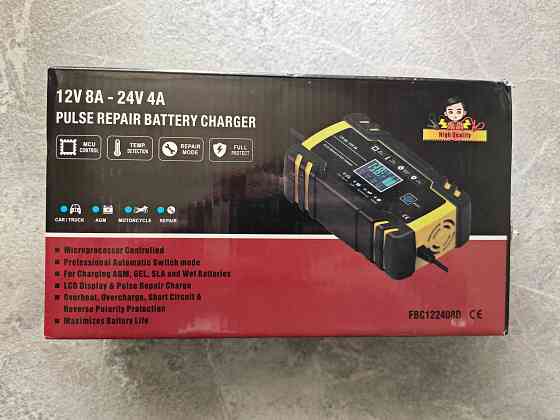 Зарядка для автомобильного аккумулятора 12-24V авт Макеевка