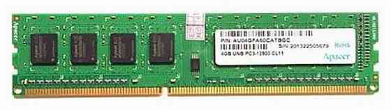 Оперативная память Dimm Ddr3 Apacer 4 гб 1600 мгц Cl11 (Au04gfa60catbgc) (арт-6369) Макеевка