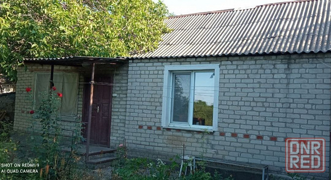 Продам дом в Еленовке. Дом 100 м2, земля 20 соток,вода в доме и на улице колодец,отопление печное.ан Донецк - изображение 1