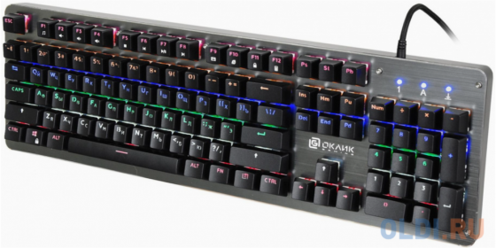 Игровая клавиатура Oklick 970g Dark Knight Black (арт-4832) Макеевка