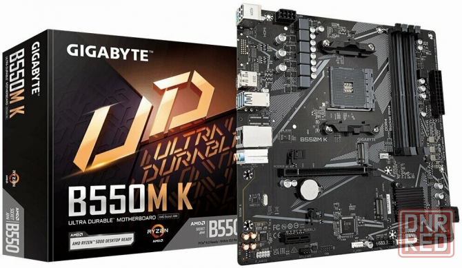 Материнская плата Gigabyte B550m K (Rev. 1.0) (арт-1764) Донецк - изображение 1