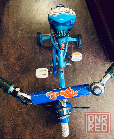 Детский велосипед для мальчика или девочки с рыбой Немо Донецк - изображение 3