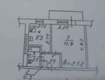 Продаю 1-комнатную квартиру в Пролетарском районе, ул. Щетинина, Садик Звездный Донецк