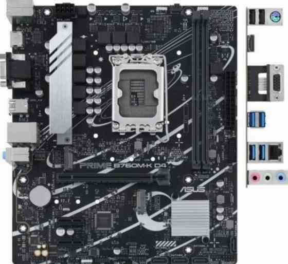 Материнская плата Asus Prime B760m-K D4 Socket 1700 B760 2xddr4 1xpci-E 16x 2xpci-E 1x 4xsata Iii Ma Донецк