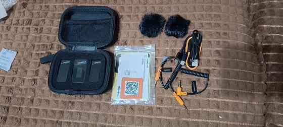 Микрофон петличный беспроводной COMICA Vimo C2 два передатчика Донецк