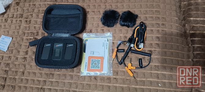 Микрофон петличный беспроводной COMICA Vimo C2 два передатчика Донецк - изображение 2