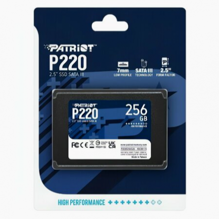 Твердотельный накопитель Ssd Sata Iii Patriot P220s256g25 256gb P220 (арт-2224) Макеевка
