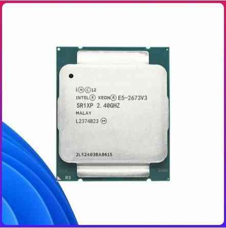 Процессор S2011-3 Intel Xeon E5-2673 V3 2,4-3,2ghz, 12 ядер, 24 потока, 30mb, Tdp 105w, Fsb 2133mhz Макеевка