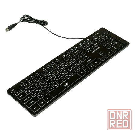 Клавиатура игровая Dialog Kgk-17u Black Gan-Kata 104кл. радужная подсветка - чёрная 1.6м (арт-2296) Макеевка - изображение 2