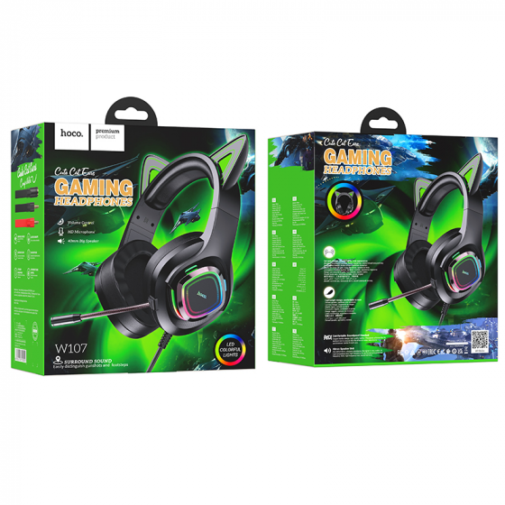 Наушники Hoco W107 Cute Cat Донецк